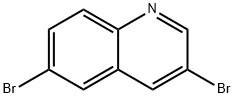 3,6-DIBROMOQUINOLINE Struktur