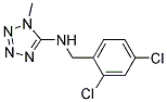 N-(2,4-DICHLOROBENZYL)-1-METHYL-1H-TETRAZOL-5-AMINE Struktur