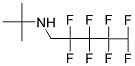 N1-(TERT-BUTYL)-2,2,3,3,4,4,5,5-OCTAFLUOROPENTAN-1-AMINE Struktur