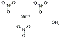 SAMARIUM (III) NITRATE, HYDROUS Struktur