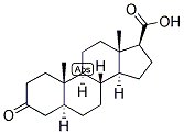 3-KETO-5-ALPHA-ETIANIC ACID Struktur