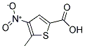 5-METHYL-4-NITRO-2-THIOPHENECARBOXYLIC ACID Struktur