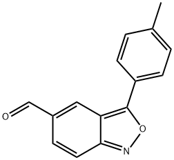 3-(4-METHYLPHENYL)-2,1-BENZISOXAZOLE-5-CARBALDEHYDE Struktur