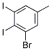 3-BROMO-4,5-DIIODOTOLUENE Struktur