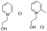 N-HYDROXYETHYL-PYRIDINIUM CHLORIDE + N-HYDROXYETHYL-PICOLINIUM CHLORIDE Struktur