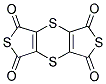 BISTHIENO[3,4-B:3',4'-E][1,4]DITHIINE-1,3,5,7-TETRONE Struktur