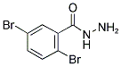 2,5-DIBROMOBENZOIC HYDRAZIDE Struktur