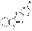 3-((3-BROMOPHENYL)IMINO)INDOLIN-2-ONE Struktur