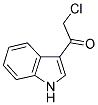 2-CHLORO-1-(1H-INDOL-3-YL)-ETHANONE Struktur