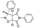 2-METHYL-3,5-DIPHENYLDIHYDRO-2H-PYRROLO[3,4-D]ISOXAZOLE-4,6(3H,5H)-DIONE Struktur