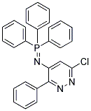 N4-(1,1,1-TRIPHENYL-LAMBDA5-PHOSPHANYLIDENE)-6-CHLORO-3-PHENYLPYRIDAZIN-4-AMINE Struktur