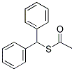 DIPHENYLMETHANETHIOL ACETATE Struktur