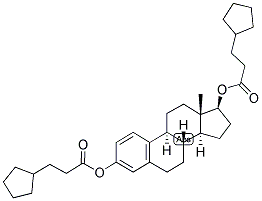 1,3,5(10)-ESTRATRIEN-3,17-BETA-DIOL DICYCLOPENTYLPROPIONATE Struktur