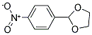2-(4-NITROPHENYL)-1,3-DIOXOLANE Struktur