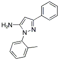 1-(2-METHYLPHENYL)-3-PHENYL-1H-PYRAZOL-5-AMINE Struktur