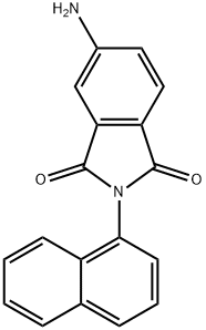 5-AMINO-2-NAPHTHALEN-1-YL-ISOINDOLE-1,3-DIONE Struktur