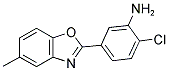 2-CHLORO-5-(5-METHYL-1,3-BENZOXAZOL-2-YL)ANILINE Struktur