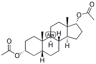 5-BETA-ANDROSTAN-3-ALPHA, 17-ALPHA-DIOL DIACETATE Struktur