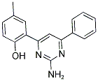 2-(2-AMINO-6-PHENYLPYRIMIDIN-4-YL)-4-METHYLPHENOL Struktur