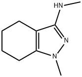 N,1-DIMETHYL-4,5,6,7-TETRAHYDRO-1H-INDAZOL-3-AMINE Struktur