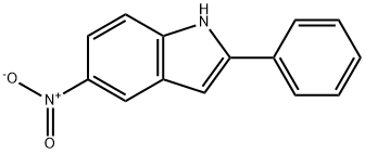 5-NITRO-2-PHENYL-1H-INDOLE Struktur