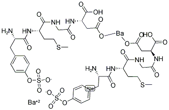 L-TYR(SO3/BA)-MET-GLY-ASP BA/2 Struktur