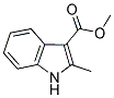 2-METHYL-1H-INDOLE-3-CARBOXYLIC ACID METHYL ESTER Struktur