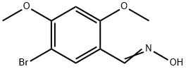 5-BROMO-2,4-DIMETHOXYBENZALDEHYDE OXIME Struktur