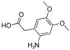 (2-AMINO-4,5-DIMETHOXYPHENYL)ACETIC ACID Struktur