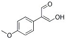 3-HYDROXY-2-(4-METHOXY-PHENYL)-PROPENAL Struktur