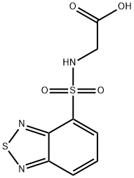 N-(2,1,3-BENZOTHIADIAZOL-4-YLSULFONYL)GLYCINE Struktur