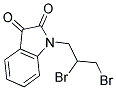 1-(2,3-DIBROMOPROPYL)-1H-INDOLE-2,3-DIONE Struktur