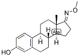 1,3,5(10)-ESTRATRIEN-3-OL-17-ONE 17-METHOXIME Struktur