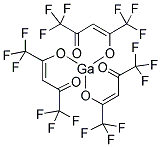 GALLIUM HEXAFLUOROACETYLACETONATE Struktur