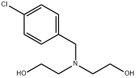 2-[(4-CHLOROBENZYL)(2-HYDROXYETHYL)AMINO]-1-ETHANOL Struktur