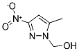 (5-METHYL-3-NITRO-PYRAZOL-1-YL)-METHANOL Struktur