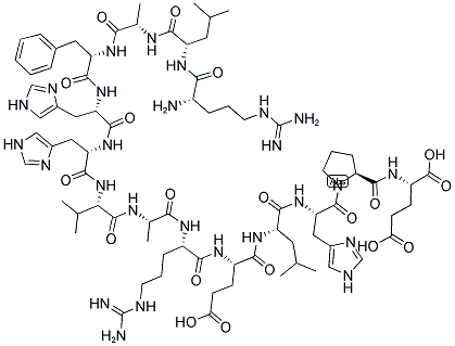 ARG-LEU-ALA-PHE-HIS-HIS-VAL-ALA-ARG-GLU-LEU-HIS-PRO-GLU Struktur
