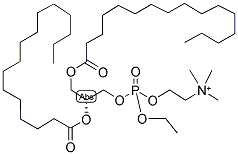 1,2-DIPALMITOYL-SN-GLYCERO-3-ETHYLPHOSPHOCHOLINE(CHLORIDE SALT) Struktur