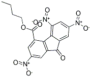 BUTYL 2,5,7-TRINITRO-9-OXO-9H-FLUORENE-4-CARBOXYLATE Struktur