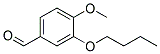 3-BUTOXY-4-METHOXYBENZALDEHYDE Struktur