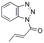 1-(2-BUTENOYL)-1H-BENZOTRIAZOLE Struktur