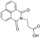 3-(1,3-DIOXO-1H-BENZO[DE]ISOQUINOLIN-2(3H)-YL)PROPANOIC ACID Struktur