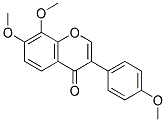 7,8,4'-TRIMETHOXYISOFLAVONE Struktur