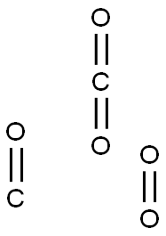 CO, CO2, H2, O2 Struktur