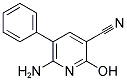 6-AMINO-2-HYDROXY-5-PHENYLNICOTINONITRILE Struktur