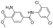 2-AMINO-N-(2,5-DICHLORO-PHENYL)-TEREPHTHALAMIC ACID METHYL ESTER Struktur