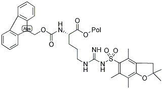 FMOC-ARG(PBF)-WANG TG S 90 Struktur