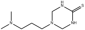 5-[3-(DIMETHYLAMINO)PROPYL]-1,3,5-TRIAZINANE-2-THIONE Struktur