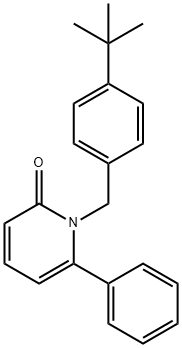 1-(4-TERT-BUTYLBENZYL)-6-PHENYLPYRIDIN-2(1H)-ONE Struktur