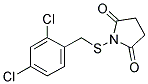 2,4-DICHLOROBENZYLTHIOSUCCINIMIDE Struktur